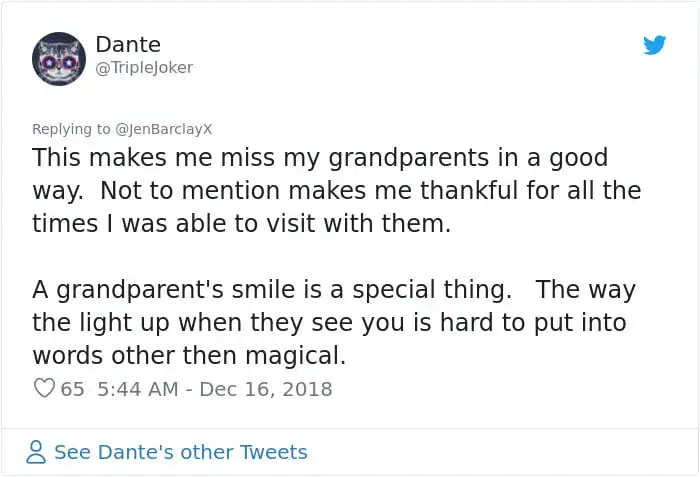 The way this 87-yr-old grandpa reacts every time he sees his granddaughter is the best thing you’ll see today