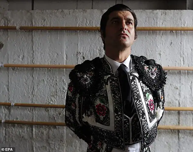 Matador bends over and wipes away ‘tears’ of bloodied bull before killing it