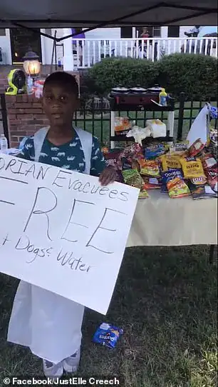 6-year-old boy uses the money he saved for Disney trip to help Hurricane Dorian evacuees