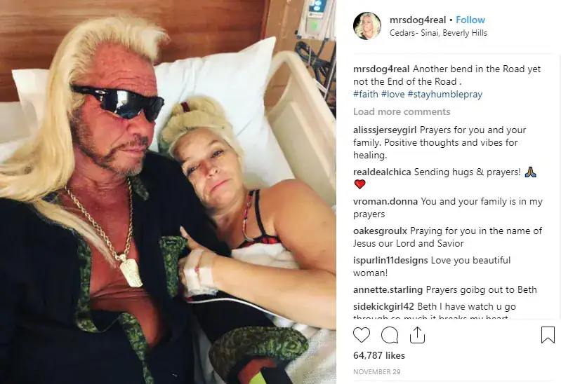 Dog the Bounty Hunter shares grim update on wife Beth’s cancer battle – let’s send our love and support