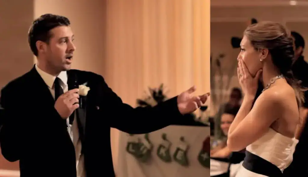 Bride’s dad died just months before her wedding. She loses it when brother tells her to turn around