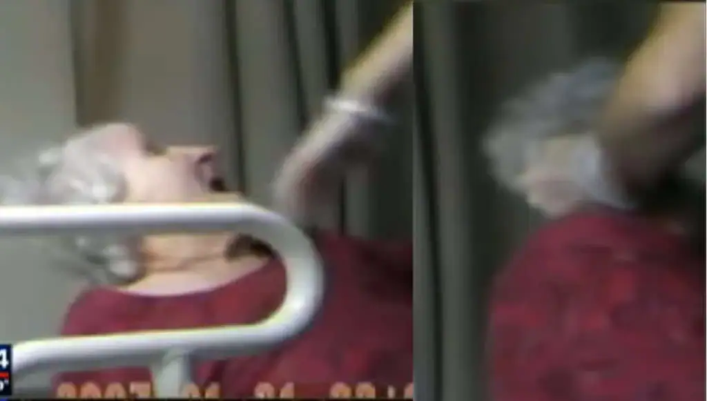 Age 98 grandma keeps ‘falling out of wheelchair’, so family installs camera to see if nurses are lying