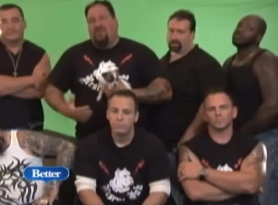 Tough biker gang takes stand against abusive pet owners and decides to confront them