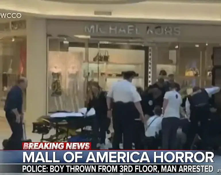 5-year-old boy thrown from Mall of America balcony now ‘showing real signs of recovery’