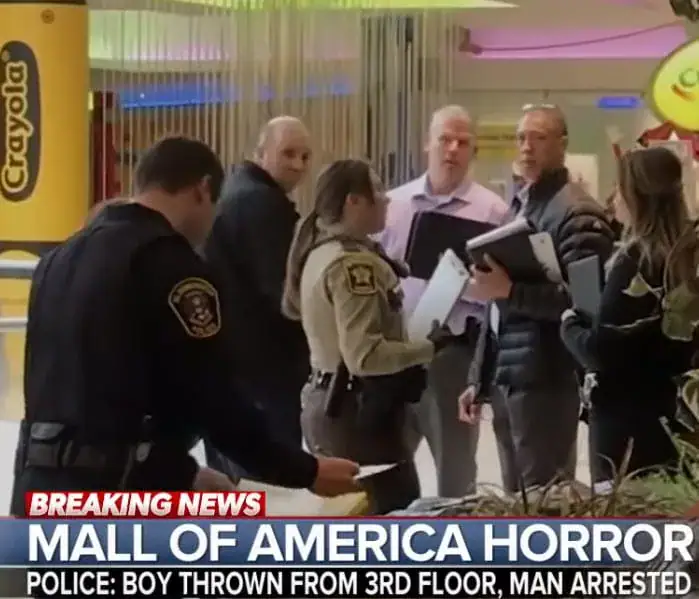 5-year-old boy in critical condition after stranger tosses him from 3rd floor of mall balcony – please pray