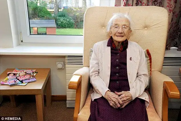 109-year-old reveals her secret to a long life: avoiding men