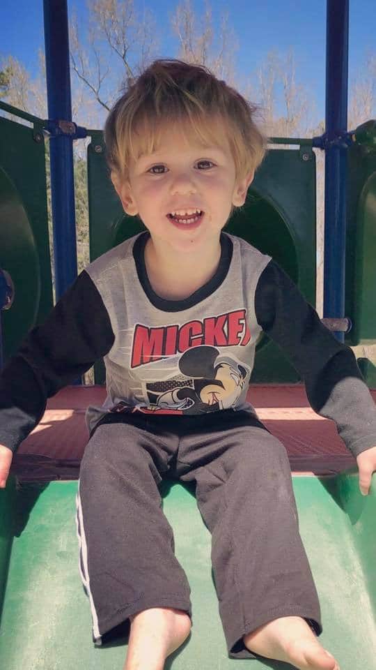 3-year-old boy found alive after vanishing in woods says he: “hung out with a bear for two days”