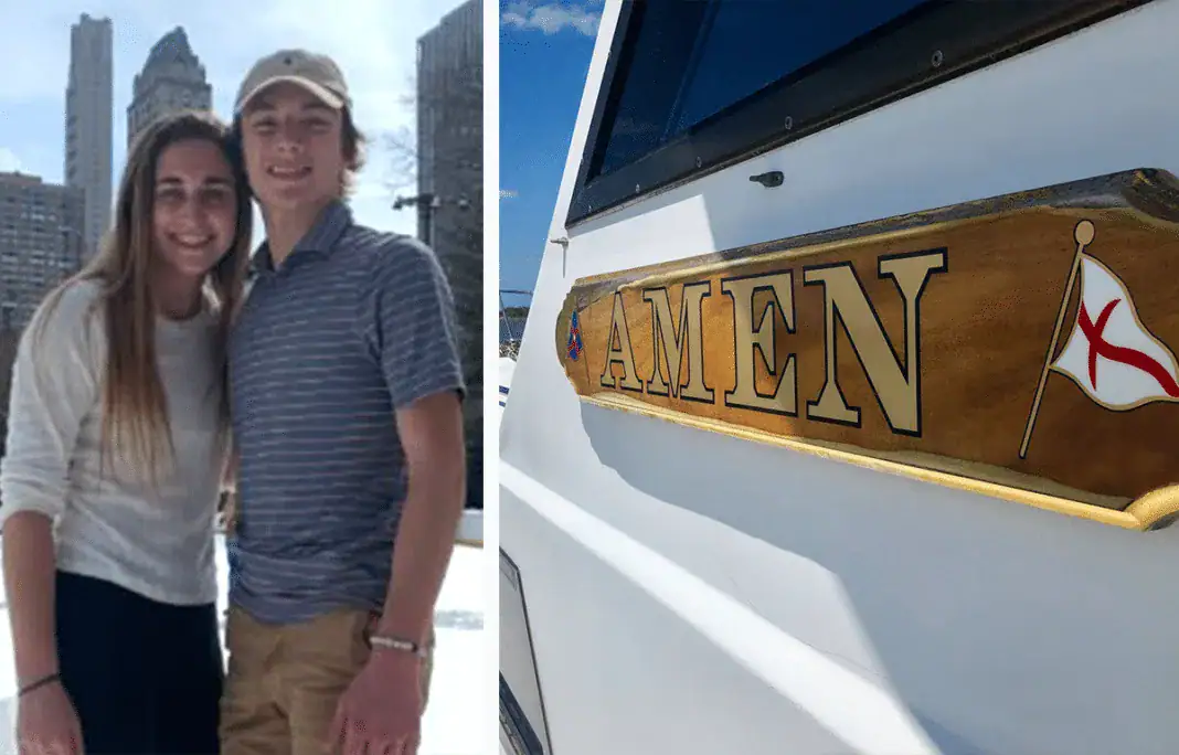 Heather Brown and Tyler Smith, the Amen