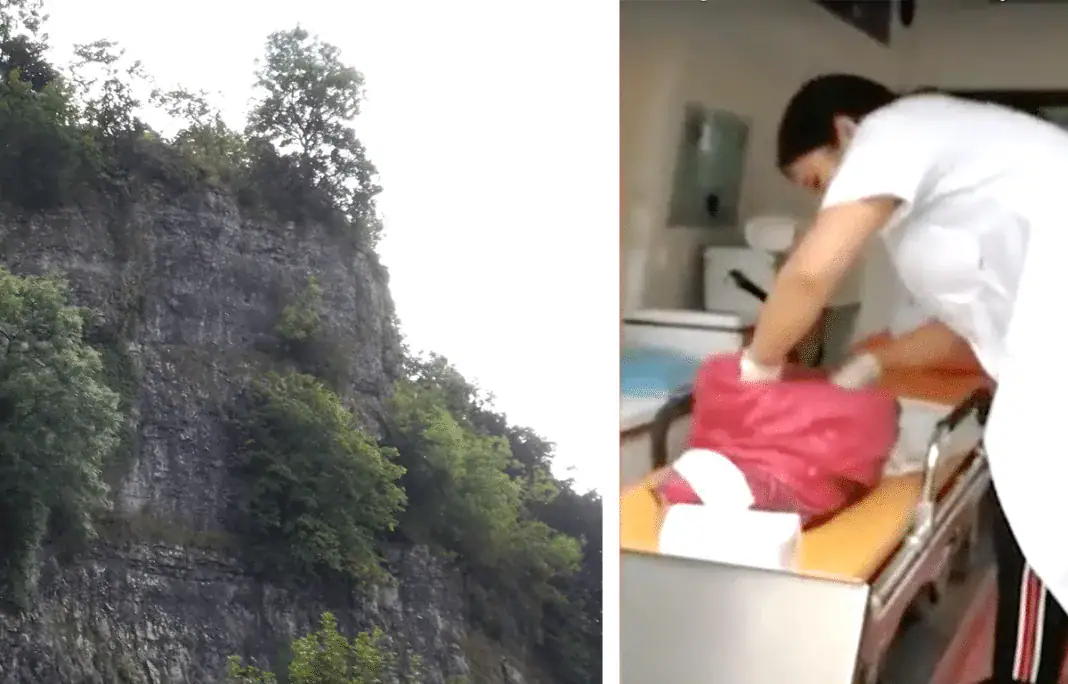 Dad flings baby girl off cliff because he wanted a son, but newborn survives the fall