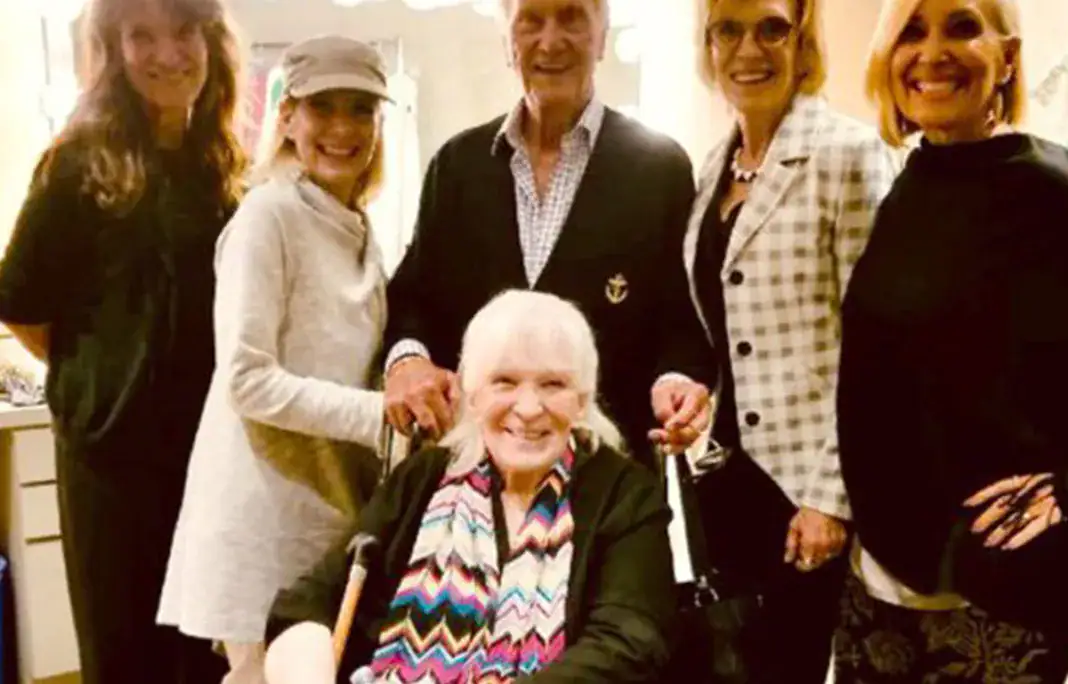 Shirley Boone with family