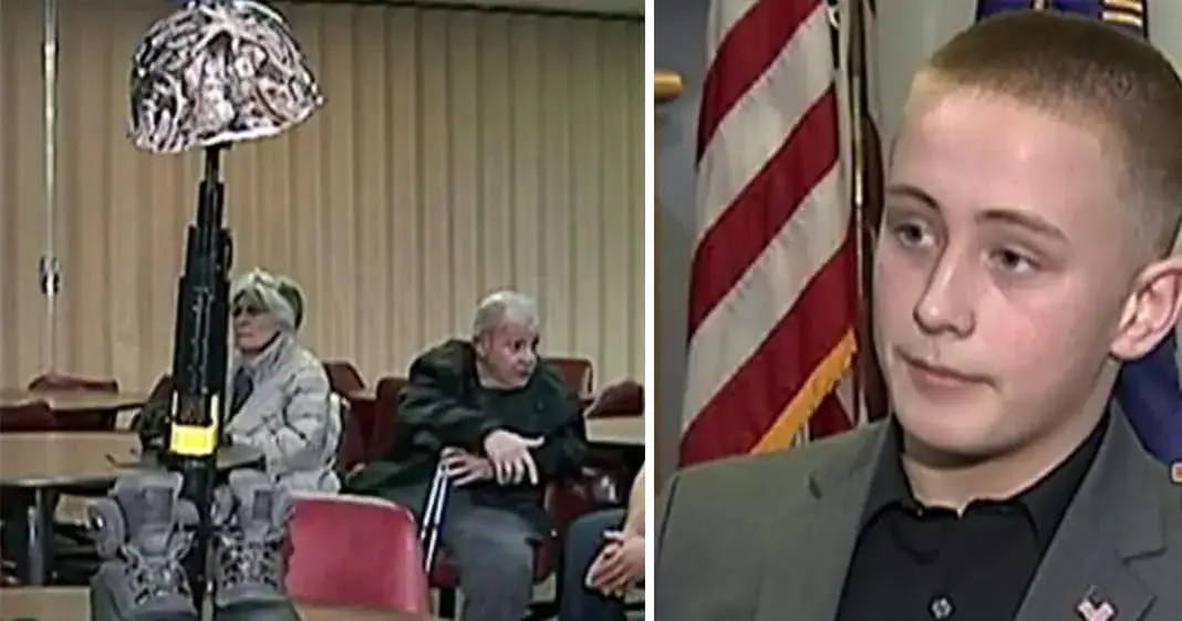 Principal suspends middler schooler after he sees the veterans memorial student created