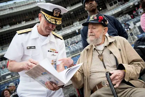 Last remaining member of first-ever Navy SEAL team celebrates his 94th birthday