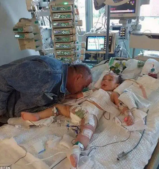 Senad Kardasevic says goodbye to his darling daughter Arina