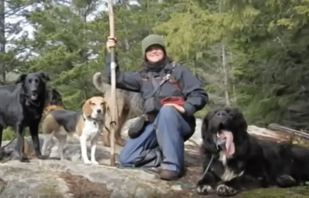Diesel at the rehabilitation camp.