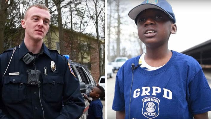 Bullied 9-year-old invites cop to his birthday party, officer arrives to learn no one else showed up for him