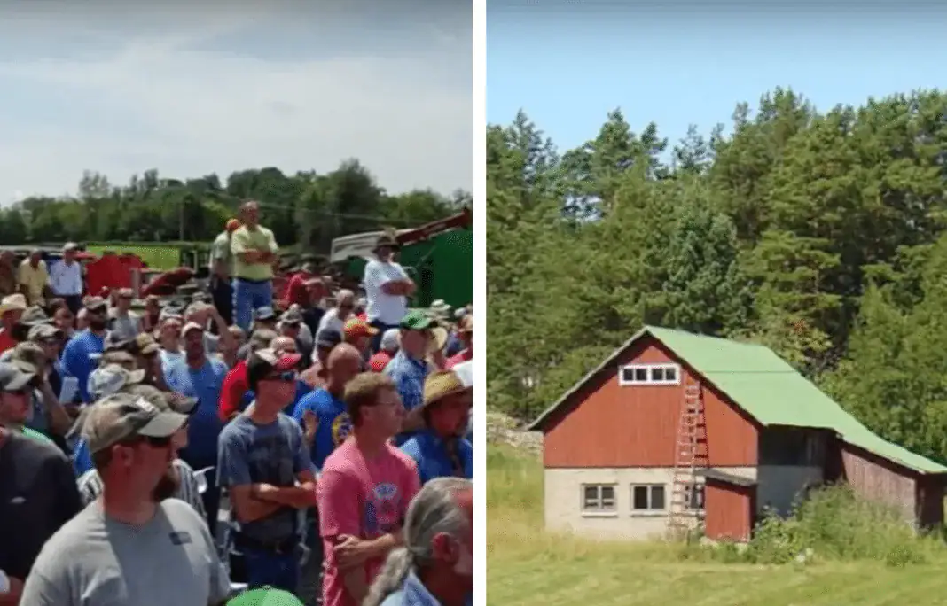 Nebraska farm, farm auction