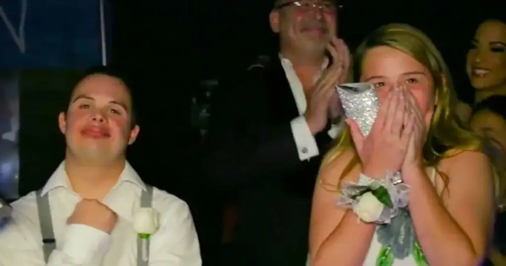 Teen with Down syndrome is rejected before school dance, then date shows up and mom totally loses it