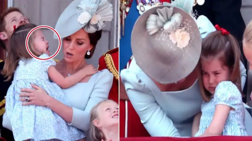 Kate Shows Off Lightening-Quick Mom Reflexes After Princess Charlotte Falls On Palace Balcony