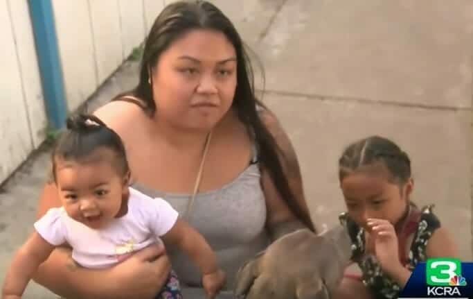 House goes up in flames, then mom finds family pit bull dragging 7-month-old baby by her diaper
