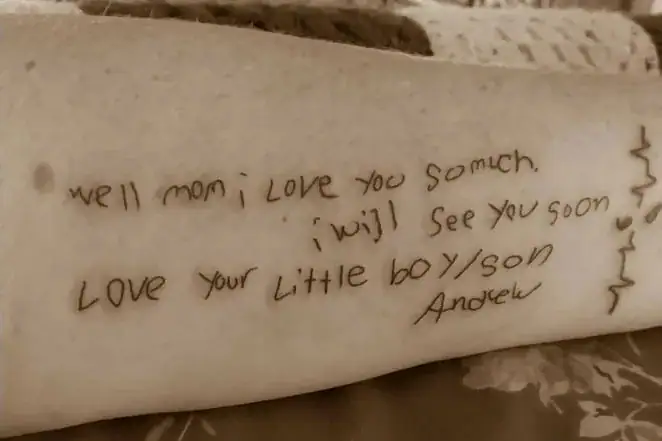 Grieving mom shares haunting image of dead son as a warning to others