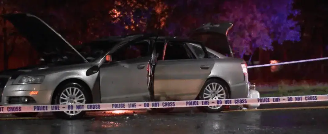 Scene of the homicide near Baisley Boulevard and 155th Street