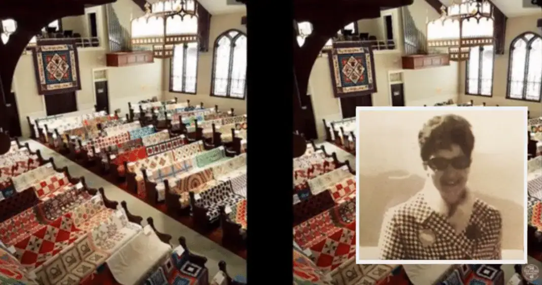 Family covers church in grandma’s quilts during her funeral to honor her memory