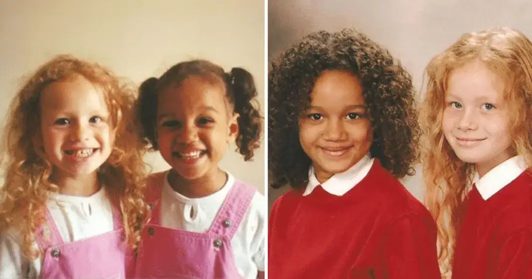 Nobody believed these girls were twins – just wait until you see what they look like 20 years later