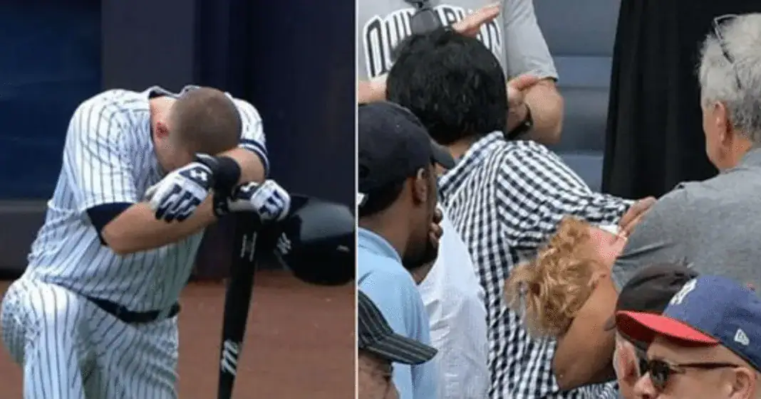 Baseball players hit a little girl with 105 mph foul ball – stop their game to weep on the field