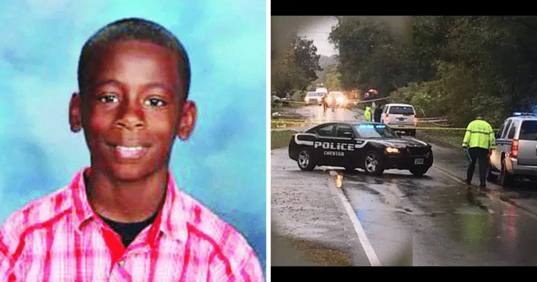 11-year-old boy waits at bus stop with little sister – only to sacrifice his own life to save hers