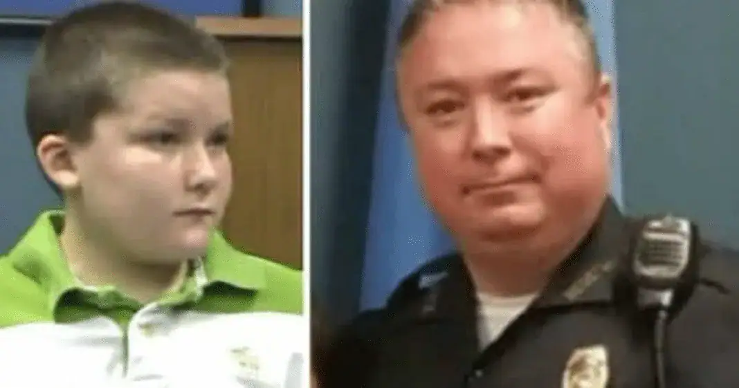 Abused boy found in ice water with wrists bound – cop knows he was meant to be his son