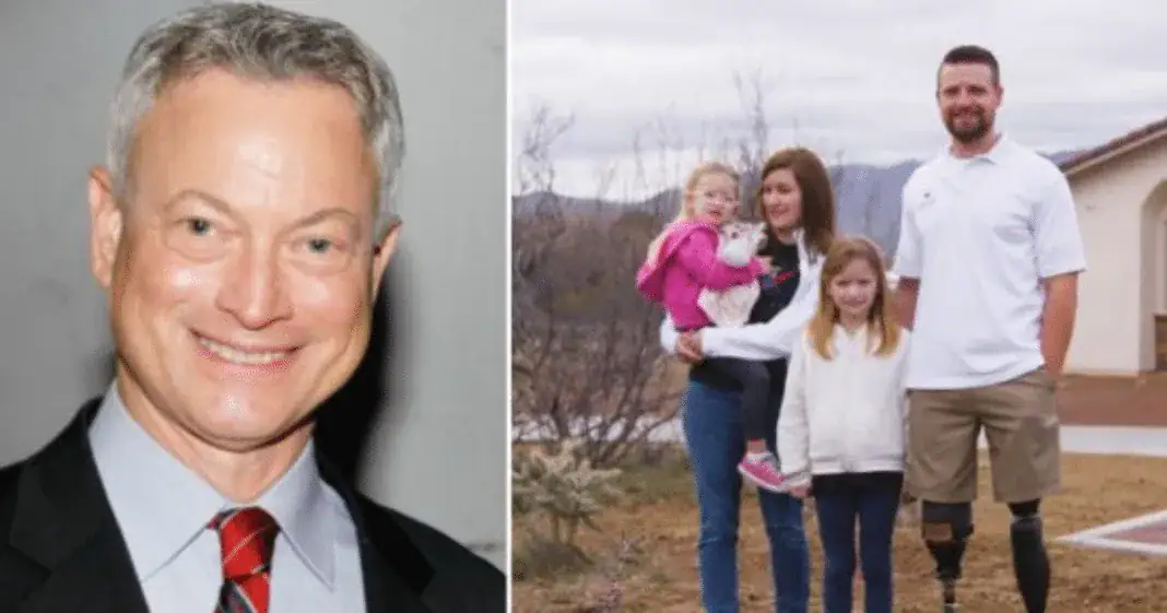 Gary Sinise gifts brand new smart home to ex-Green Beret whose legs were blown off in Afghanistan