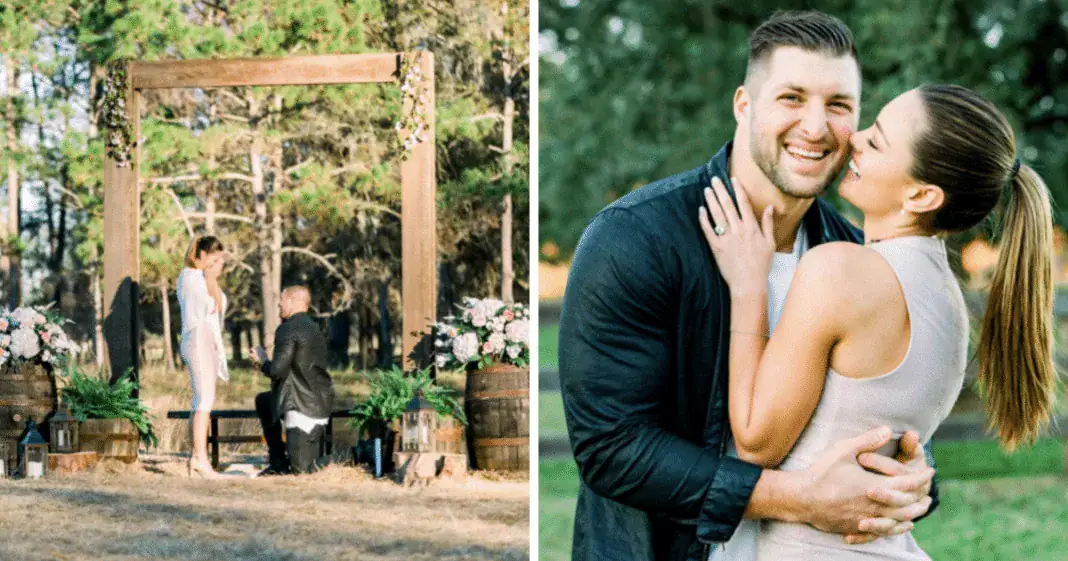 Tim Tebow takes a knee … to ask his girlfriend to marry him! — ‘I’m really blessed’