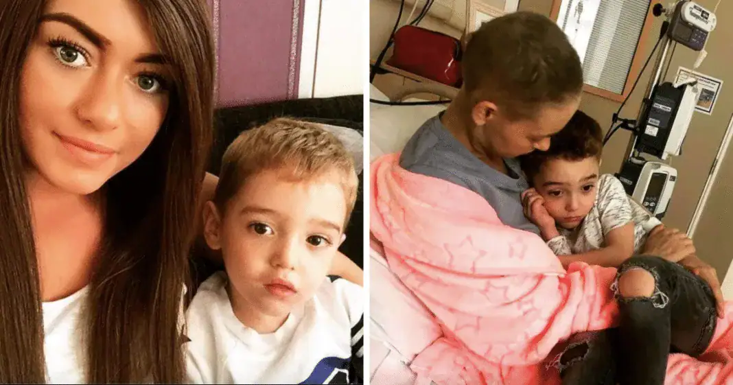 26-year-old single mom battling aggressive cancer is forced to tell son she’s dying and will leave him behind