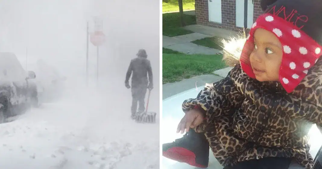Age 2 girl left outside in the freezing cold by parents dies of hypothermia