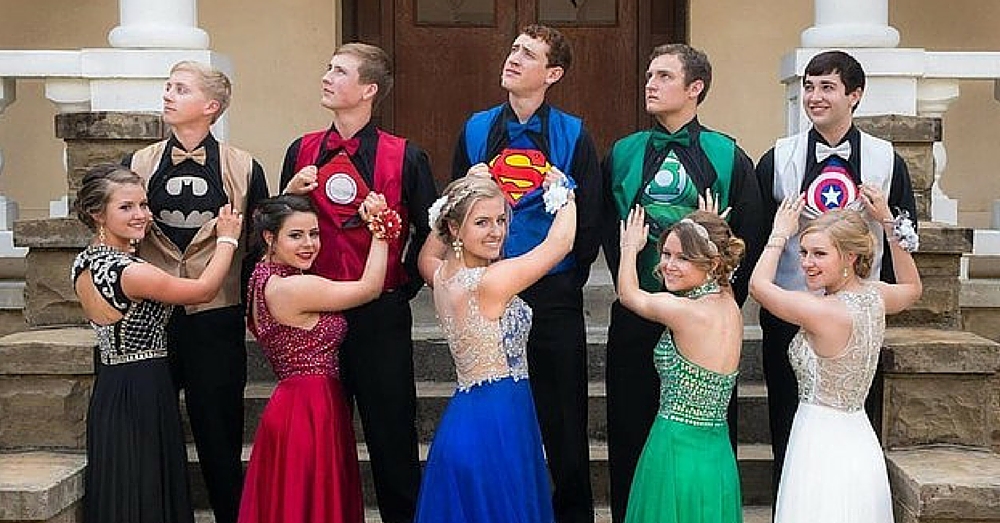 These Kids Won The Internet By Going To Prom As Superheroes