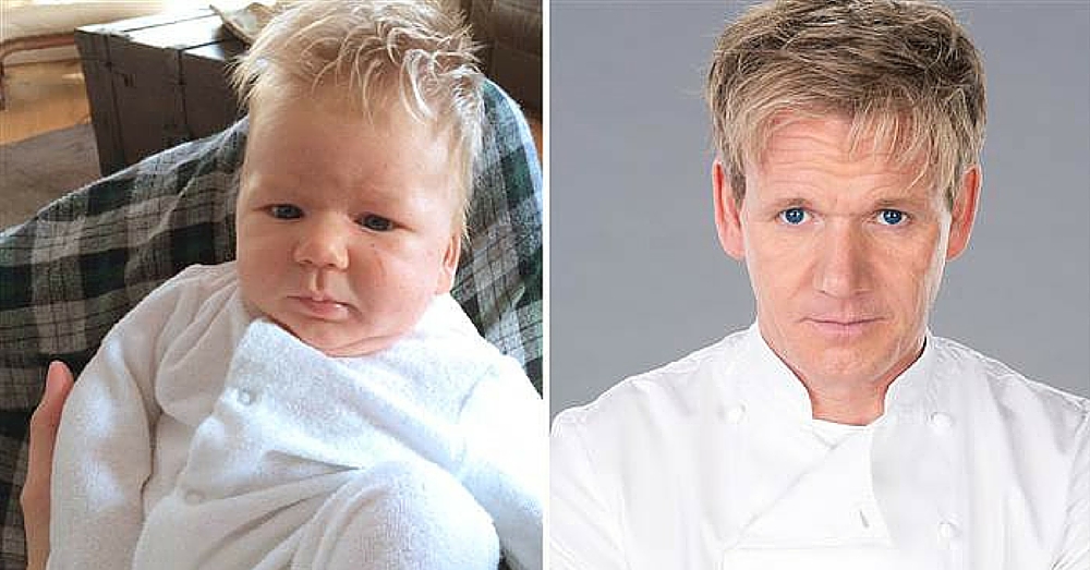 Mom Notices Something Hilarious About Baby And Celebrity Chef. What She Does Next Is Going VIRAL