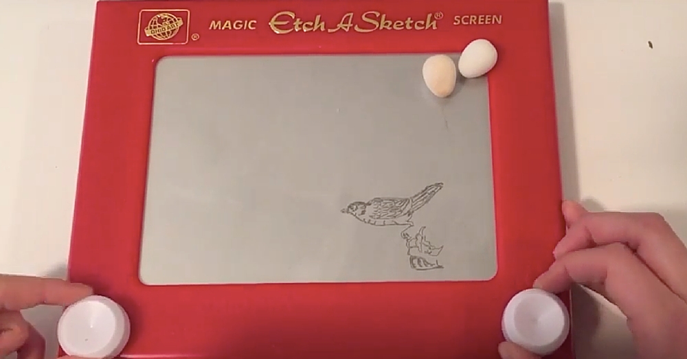 Artist Creates Works Of Art With An ETCH A SKETCH, And It’s Seriously Amazing