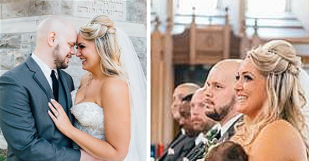 Bride Hears Baby Crying In Middle Of Ceremony. What She Does Next Is Going Viral