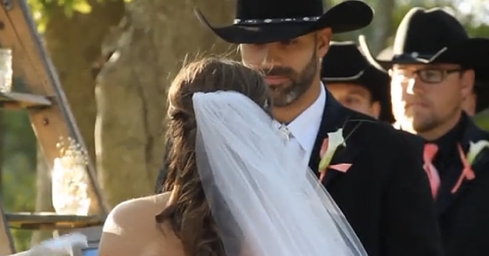 Paralyzed Bride Goes To Meet Groom. But Then He Looks Down And Sees The Last Thing He Ever Expected