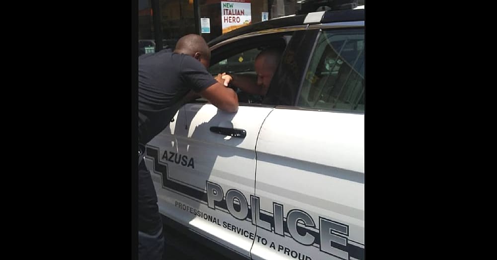 Black Man Knocks On Cop’s Window So He Fearfully Rolls It Down. What Happens Next…Wow