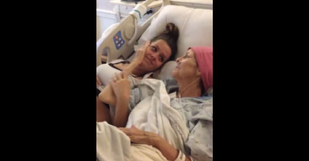 Terminally Ill Woman Receives Emotional Surprise On Deathbed