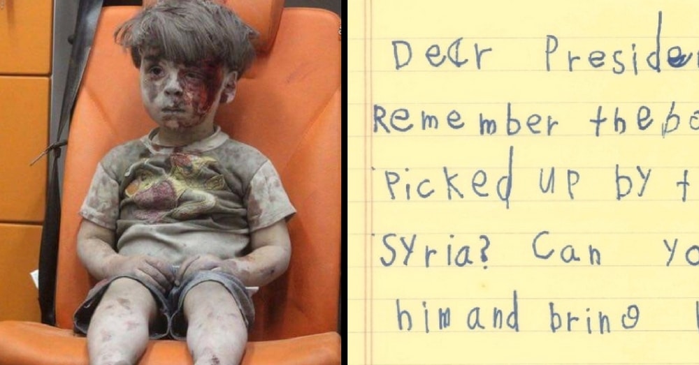 6-Yr-Old Writes Letter To President About Refugee Boy. Then Obama Responds