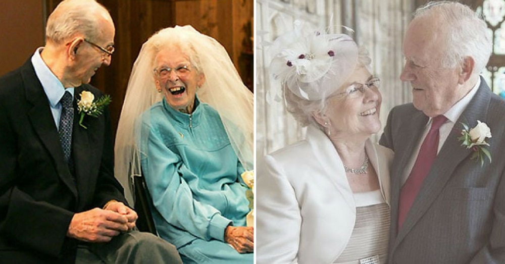 These Sweet Photos Of Elderly Couples Getting Married Prove It’s Never Too Late For Love!