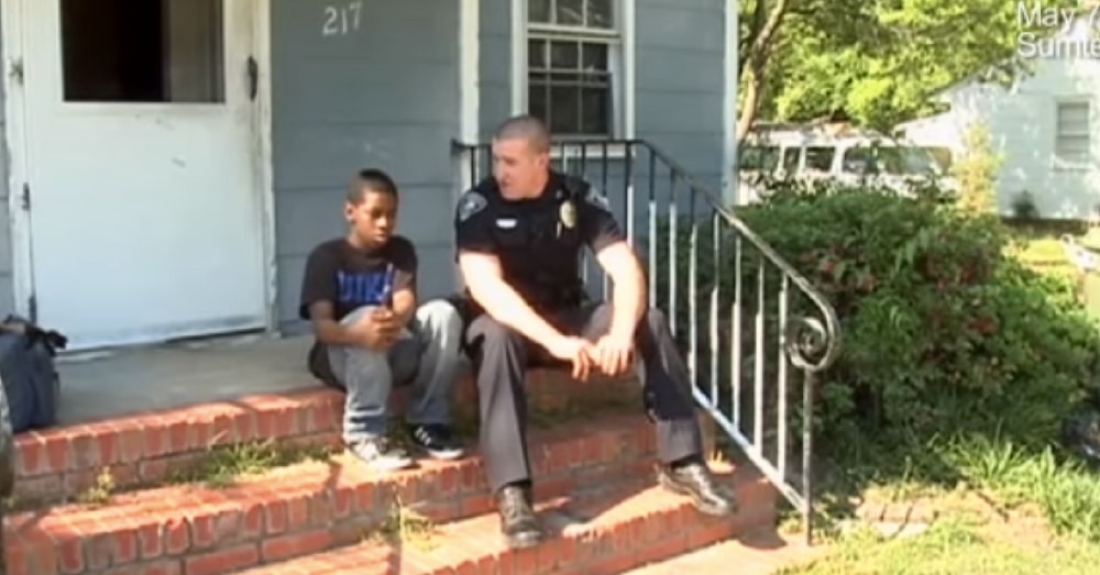 13-year-old tells cop he wants to run away from home, then officer looks inside his empty room