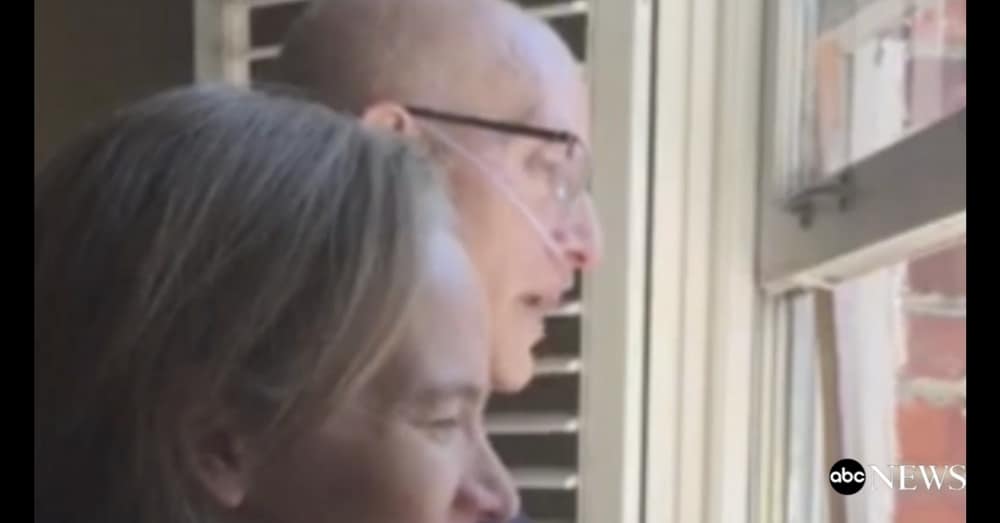She Tells Teacher Dying Of Cancer To Look Out Window. What He Sees Leaves Him In Tears