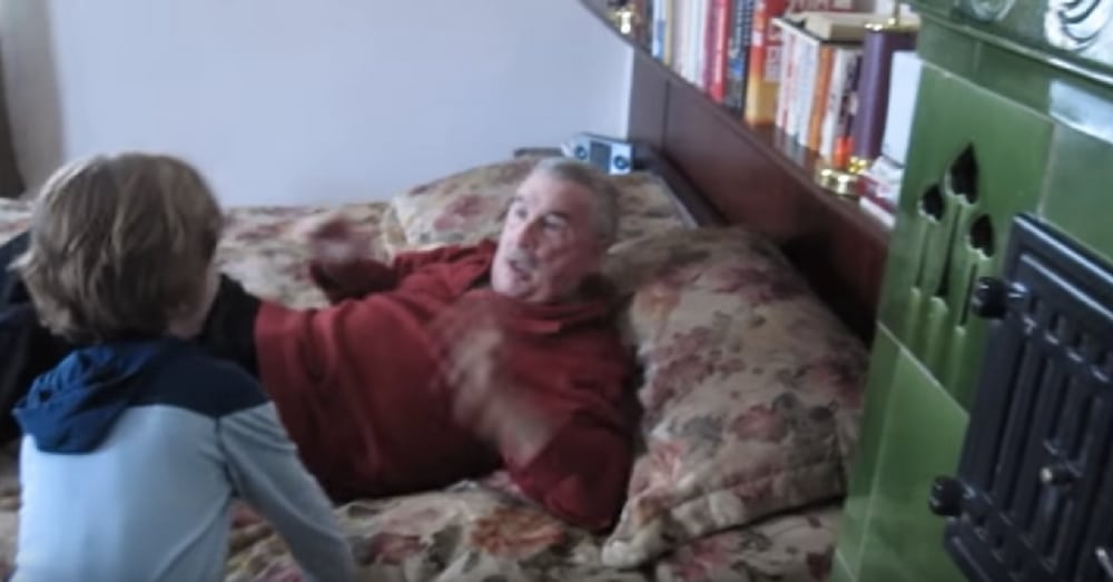 Sick Grandpa Wakes Up To Grandson’s Scream. Then Things Take A Turn…