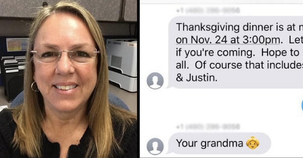 Grandma Texts Wrong Number About Thanksgiving, But What Happens Next Is Amazing