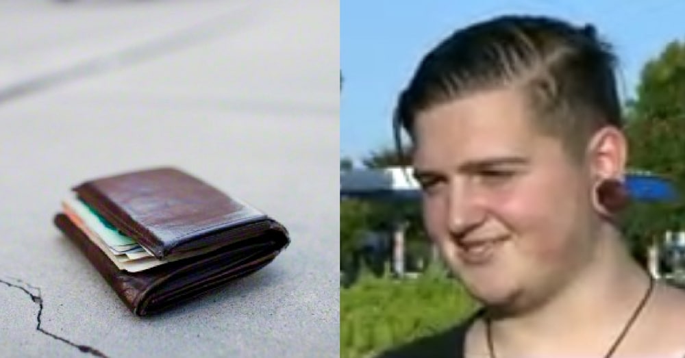 Teen Finds Wallet Filled With $2,300. What He Does Next Leaves His Mom Speechless