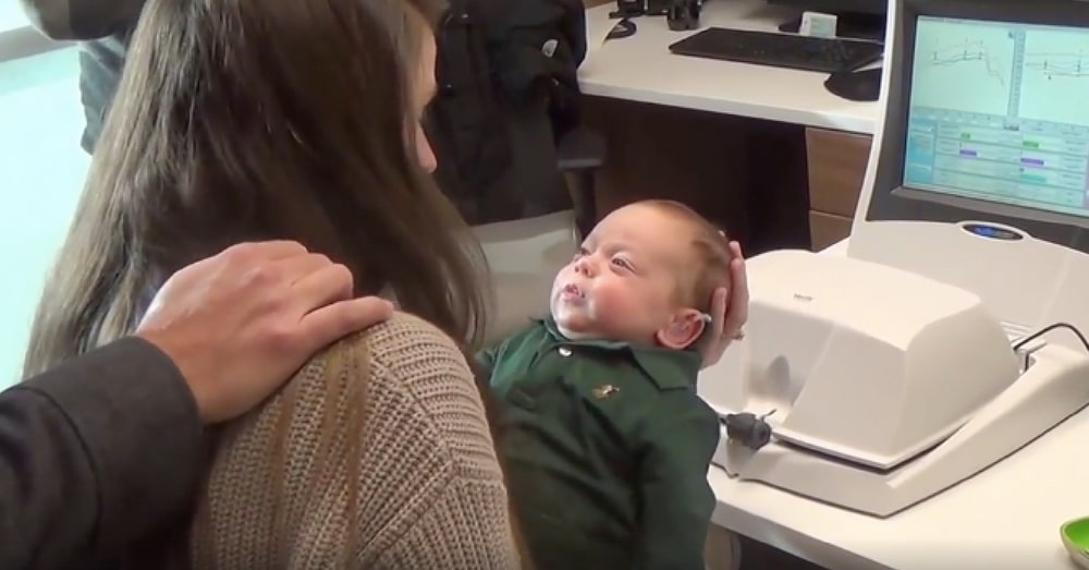 Deaf Baby Gets Hearing Aids. Watch What Happens When He Hears Mom’s Voice For 1st Time…