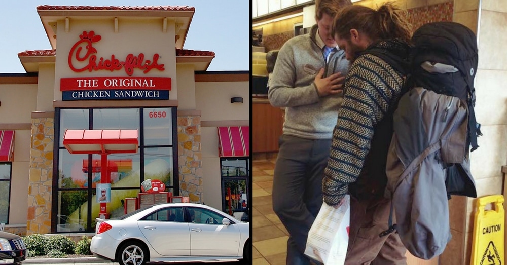 Homeless Man Asks Chick-Fil-A Manager For Food & Gets Told ‘No.’ But What Happens Next Is Amazing